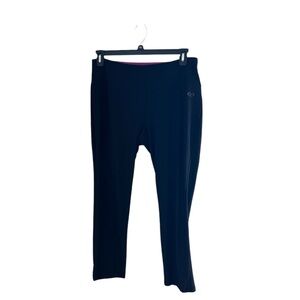 ⚫️N.Y.L: Women’s size 1X, black stretchy athletic leggings, preowned⚫️